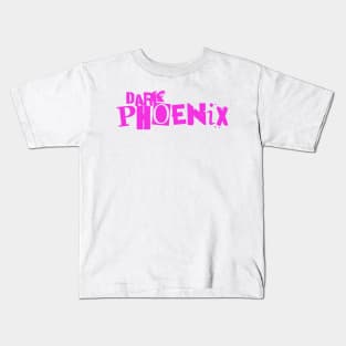 Dark Phoenix Punk Logo Kids T-Shirt